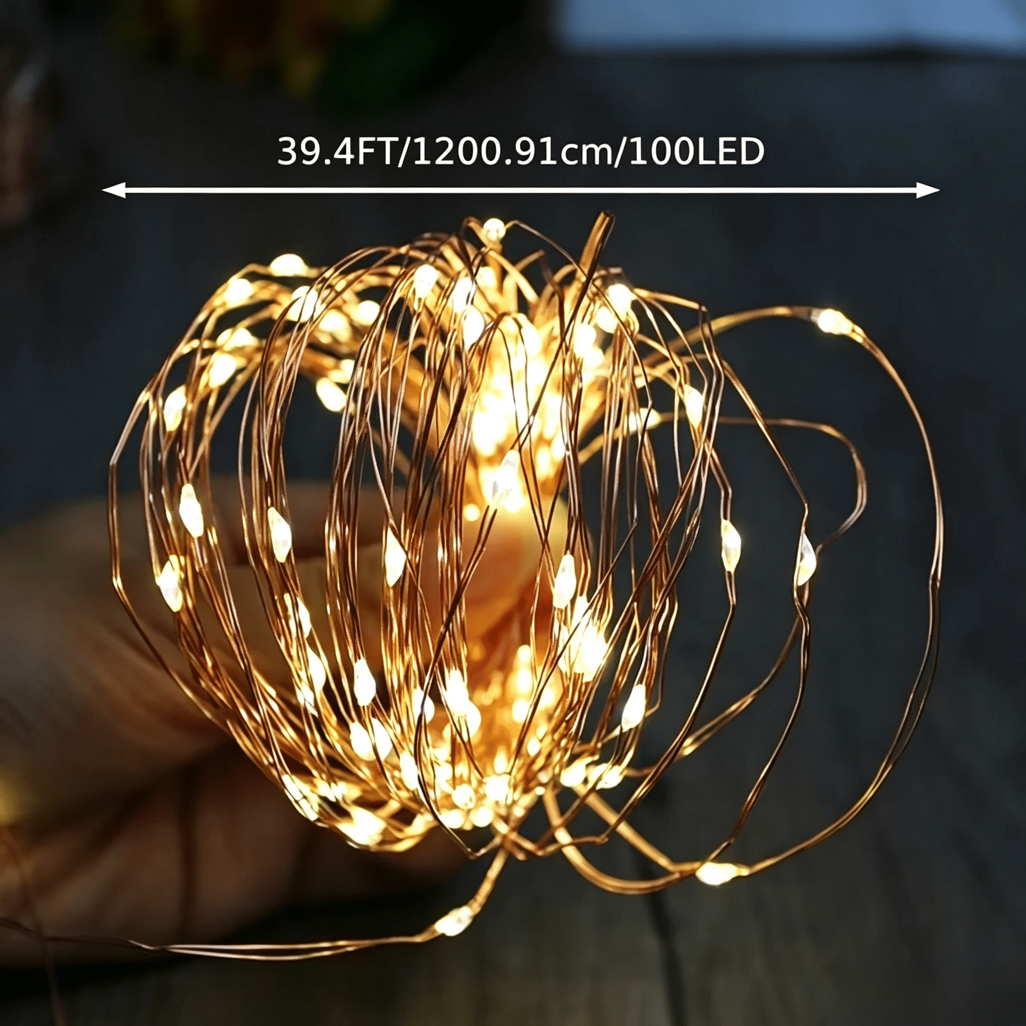 2-Piece Set Blue Solar Fairy Light String, 330 Led Outdoor Solar Christmas Lights, 8 Modes Of Wired Solar Flashing Light String, Suitable For Christmas Trees, Wedding Parties, Gardens And Courtyards