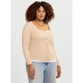thumbnail image 4 of Jessica Simpson Women's Plus Manuela Layered Look Top, Sizes 0X-4X, 4 of 5