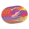 thumbnail image 1 of Violin Player Band Instrument String Coaster Set, 1 of 1