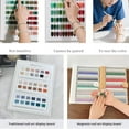 thumbnail image 5 of CTDWNT Magnetic Nail Swatch Book, 120/180/240 Nail Color Display Book, Magnet Blank Nail Organizer Storage for Manicurist, Professional Nail Color Chart Display Book Sample for Gel Polish Nails, 5 of 8