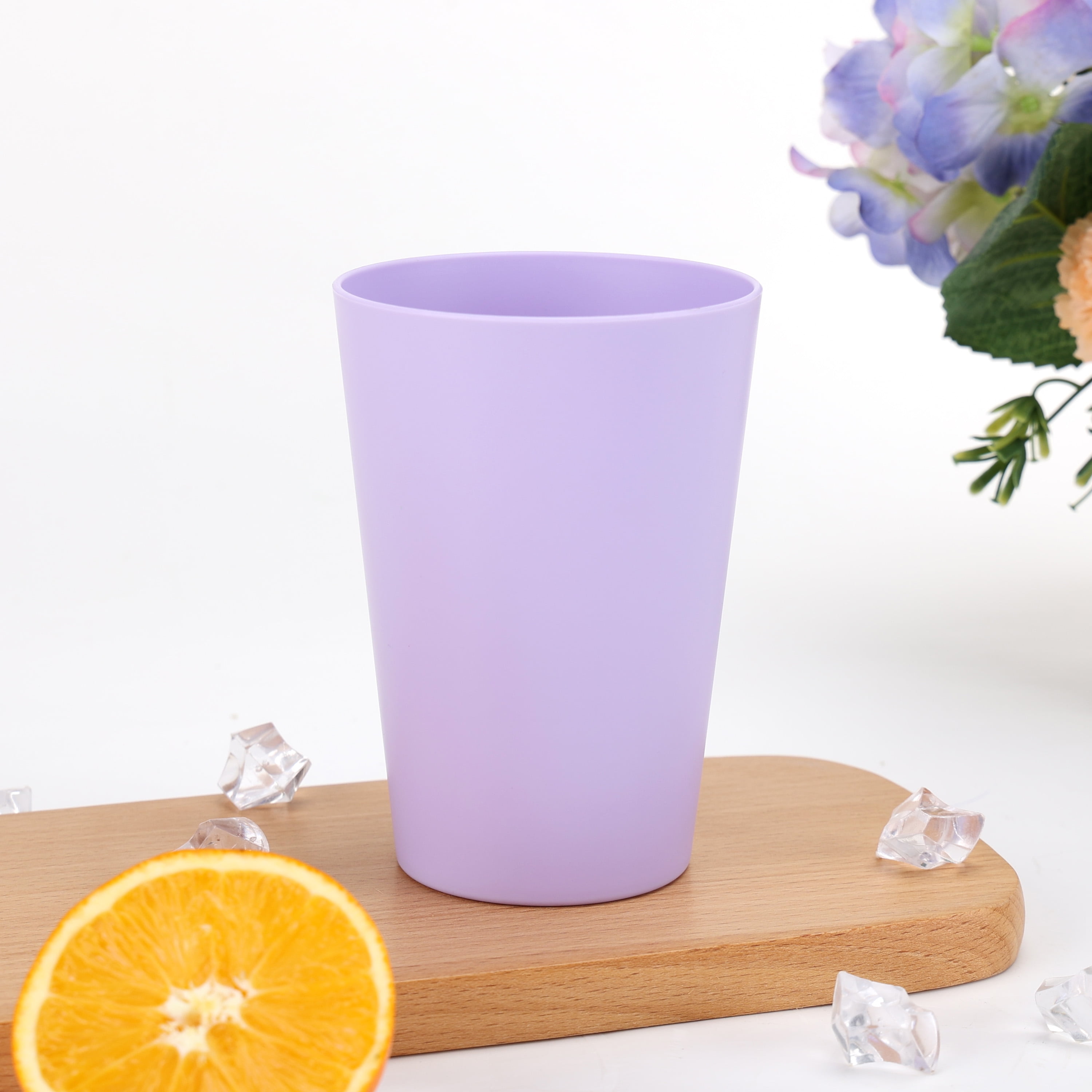 Your Zone Lilac Purple Plastic 15 oz Kids Tumbler