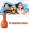 thumbnail image 1 of Recogedor de caca para mascotas, forma de tijeras resistentes, material ABS, pala para basura, recolector de caca todo en uno para césped, pavimento - Naranja Soledad Cuchara de aguafiestas, 1 of 9