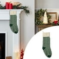 thumbnail image 6 of Deeceymbur Multi-Color Polka Dot Knitted Christmas Stocking Spacious Holiday Gift Bag Home Fireplace Christmas Tree Decor Sock, 6 of 6