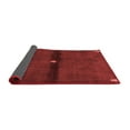 thumbnail image 2 of Ahgly Company Indoor Round Abstract Red Modern Area Rugs, 3' Round, 2 of 4