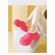 thumbnail image 4 of Pantuflas de felpa gruesas de invierno, suaves, para mujer, para el interior del hogar, cálidas, suaves, antideslizantes, impermeables, de EVA, de algodón, 4 of 5