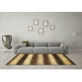 thumbnail image 3 of Ahgly Company Indoor Rectangle Abstract Brown Modern Area Rugs, 8' x 12', 3 of 4