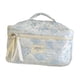 thumbnail image 5 of Bolsa de Maquillaje de Viaje Acolchada, Bolsa de Maquillaje de Flores, Bolsa Organizadora de Lavado con Asa de Gran Capacidad, para La Familia Azul, 5 of 8