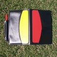 thumbnail image 4 of KAKOWELY Silbato de árbitro rojo, amarillo y metálico para fútbol, 4 of 4