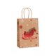 thumbnail image 1 of Advancent Elementos únicos portátiles ampliamente utilizados de la Navidad de la capacidad grande de las bolsas de papel de Brown de la Navidad Kits de decoración para fiestas 025-4 21*15*8, 1 of 6