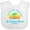 AA-White, variant on Inktastic Summer Enjoy the Sunshine Manhattan Beach California in Blue Boys or Girls Baby Bib