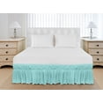 thumbnail image 4 of Skirt Utopia Bedding Elastic Queen Microfiber Spa Blue, 4 of 6