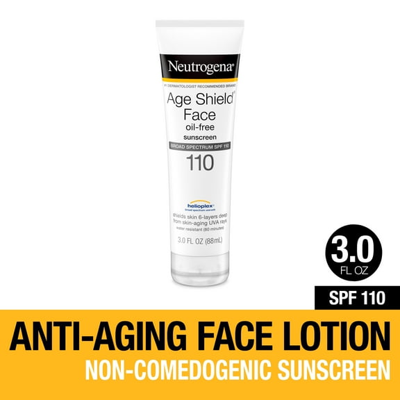 Neutrogena Age Shield Face Oil-Free Sunscreen SPF 110, 3 fl. oz