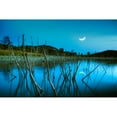 thumbnail image 3 of Sie, Lee 14x11 Black Modern Framed Museum Art Print Titled - The Blue Lake, 3 of 5