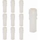 thumbnail image 1 of Plastic Chandelier Candles, 10 Pieces Chandelier Teardrop Candles, Chandelier Candles Tubes, Teardrop Candles Tubes, Chandelier Candle Sleeves, Chande, 1 of 5