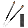 thumbnail image 2 of Quzzie 2Pcs Ropeless Battle Ropes Strength Building Portable Multifunctional Exercise Orange Black, 2 of 8