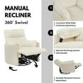 thumbnail image 4 of Roundhill Furniture Bocaton Wide Wale Corduroy Upholstery Manual Recliner, 4 of 13