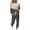 Black, variant on Gkeoshab Sweater Dress Tracksuit Sweatsuit Sweatshirt and Sweatpant for Women Men 2 Piece Sets Pullover Sweater Black L