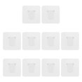 thumbnail image 1 of 10pcs Shelf Support Adhesive Pegs Plastic Cabinet Shelf Clips Shelf Support Pegs, 1 of 4