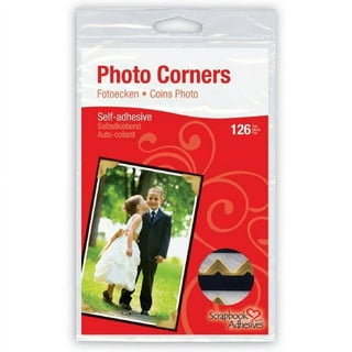 Tofficu 8 Sheets Lamination Picture Corners for Scrapbooking  Adhesive Tape Photo Album Storage Book Picture Open The Window Scrapbook  Photo Corner Decorate Photo Corner Protector Sticker : Office Products