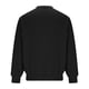 thumbnail image 4 of Ceisia Mens Long Sleeve Pullover Loose Sweater Waffle Knit Round Neck Lounge Loose Type Black L Gift, 4 of 6