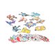 thumbnail image 5 of 50 Uds pegatinas de dibujos animados DIY colores mezclados universales para coche portátil mochila scooter equipaje, 5 of 14