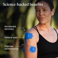 thumbnail image 2 of Therabody PowerDot 2.0 Uno - Unidad TENS para aliviar el dolor, dispositivo de electroestimulación muscular con Bluetooth, 1 módulo inalámbrico inteligente NMES y TENS para aliviar molestias musculare, 2 of 5
