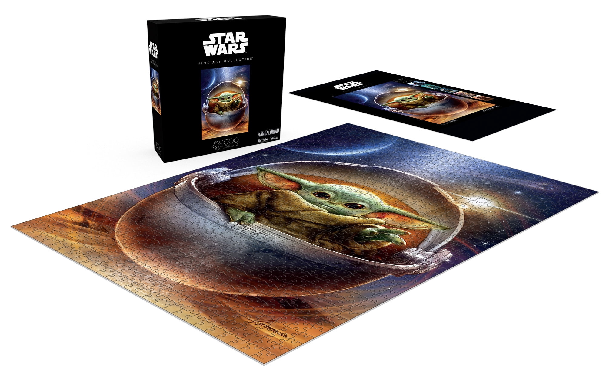 Buffalo Games 1000-Piece Star Wars Fine Art Galactic Child Jigsaw Puzzle