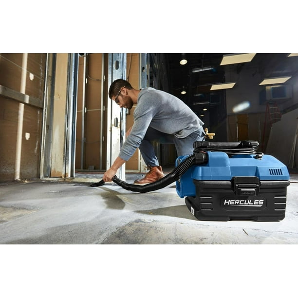 HERCULES Dual Power 2-Gallon Wet/Dry Vacuum - Tool Only - Walmart