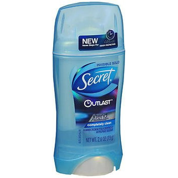 Secret Outlast Women's Invisible Solid Antiperspirant and Deodorant
