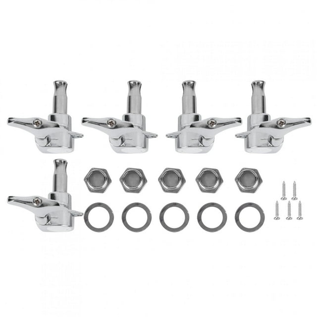 Haofy Alloy Bass Tuning, Bass Tuners Set, Metal Structure For Musical Instrument Accessories Home Guitar Music Lovers