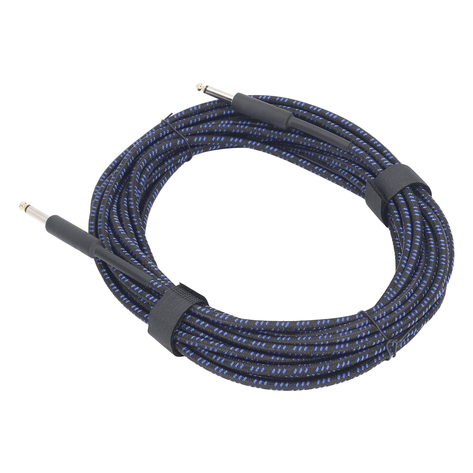 BIMZUC 32.8ft 10m Instrument Cable Musical Electric Guitar Bass Connection High Shielding Blue Audio Cord