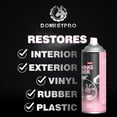 thumbnail image 2 of Limpiador y abrillantador interior para auto DONKEYPRO 450 ml con protección UV, 2 of 8