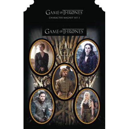 Game of Thrones Character Magnet Set 3 (Best Game Of Thrones Minor Characters)