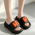 thumbnail image 5 of Willtoo Kids Shower Shoes Letter Non-Slip Thick Platform Open Toe Slippers Lightweight Waterproof Indoor Outdoor Shower Slides, 5 of 5
