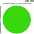 thumbnail image 5 of 2000pcs Neon Green Dot Sticker Label Roll, 1" Diameter, Labels for Inventory, Color Code Labels, Organization Stickers, 1000/roll (Pack of 2), 5 of 9