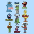 thumbnail image 2 of Men's Sesame Street Character Introductions  Graphic T-Shirt, 2 of 4