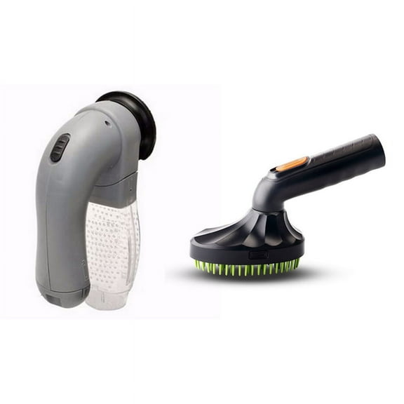 1Pcs Electric Pet Hair Remover Suction Device & 1Pcs Cat Dog Pet Massage Vacuum Cleaner Nozzle