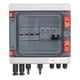 thumbnail image 2 of Caja De Distribución 4 Cuerdas 15A Caja Combinadora De Energía Solar Fotovoltaica Con Fusible 2 En 2 Fuera Caja De Distribución De Protección Contra Rayos PV Para Sistema De Energía Solar Fotovoltaica, 2 of 14