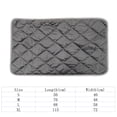 thumbnail image 2 of BIMZUC Winter Warming Cat Bed Self-Warming Thermal Pet Mat Anti-Slip Cats and Dogs Bed Pad for Indoor Use Comfortable Sleeping Cushion Small 19.7x15.7 inches / 50x40 cm Gray, 2 of 5