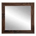 thumbnail image 3 of Designers Choice Wall Mirror-Finish:Rustic Espresso,Size:1" D x 31.5" W x 31.5" H, 3 of 6