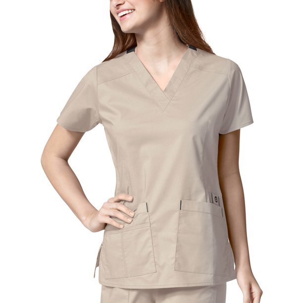 WonderWink WonderWink WonderFLEX 'Verity' VNeck Top Scrub Top