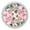 Multicolor 5, variant on PhooArto Art Rainbow Leopard Print 4 PCS Crystal Glass Cabinet Knobs, Drawer Kitchen Cabinets Dresser Cupboard Wardrobe Pulls Handle - Glowing in the Dark