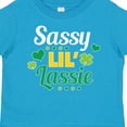 thumbnail image 4 of Inktastic Saint Patrick's Day Sassy Lil' Lassie with Shamrocks Boys or Girls Toddler T-Shirt, 4 of 5