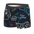thumbnail image 2 of Disketp Joystick Gamepad Men'S Boxer Briefs,Soft And Breathable Cotton Underwear With Comfortflex Waistband, 2 of 8