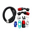 thumbnail image 4 of Oil Feed Line Oil Return Line Oil Drain Pipe , Fit For T4 T3 T61 , Easy To Install - ODL01 Black, 4 of 4