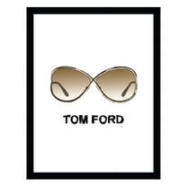 Fashion Glam Designer Sunglasses - Framed Print