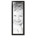 thumbnail image 2 of ArtToFrames 15" x 45" Honors Black with Silver Picture Frame, 15x45 inch Black Wood Poster Frame (WOM-5157),  Pack, 2 of 7
