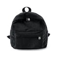 thumbnail image 1 of Women Corduroy Backpack Travel Rucksack Handbag School Bag, 1 of 3