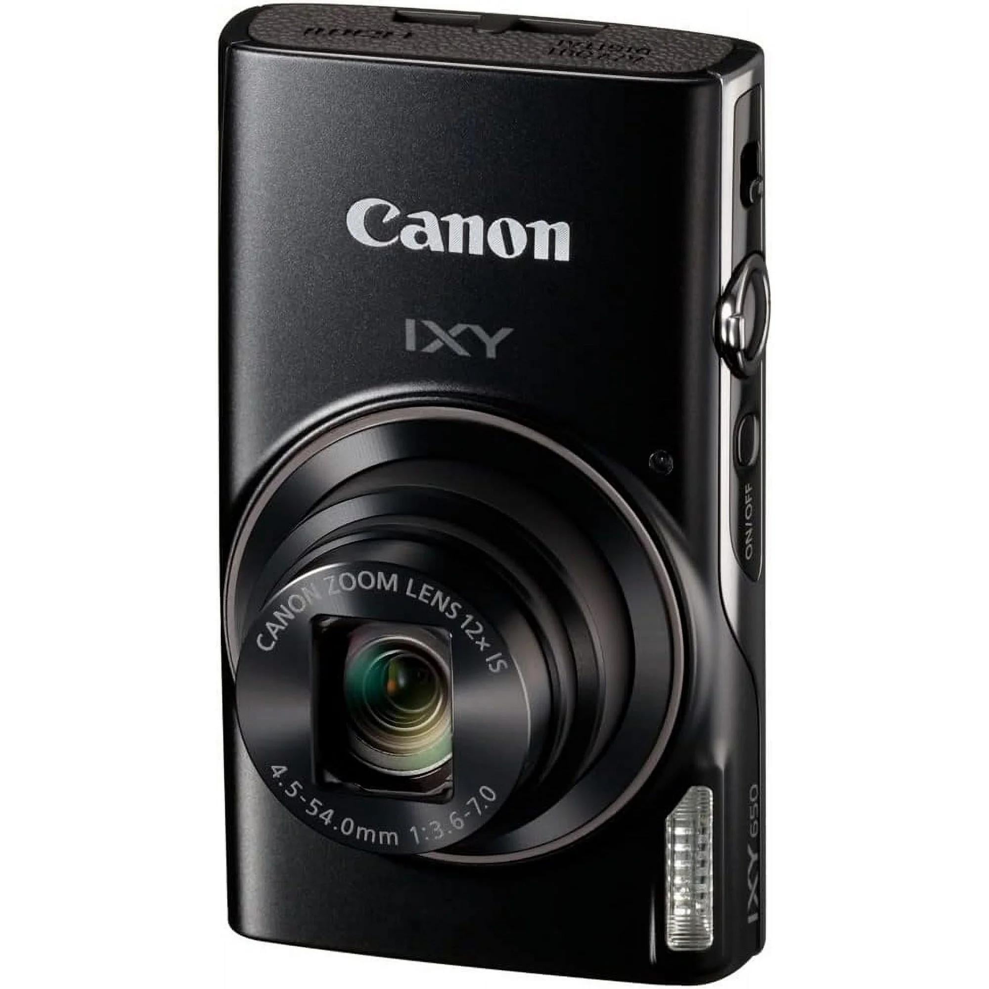 Canon IXY 650 Compact Digital Camera - Black, 12x Optical Canon IXY 650 Compact Digital Camera - Black, 12x Optical
