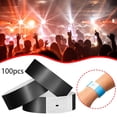thumbnail image 5 of 100 Count Wrist Band ID Strap Disposable Synthetic Paper for Hospital Parties Nightclub Entry Management, 5 of 7